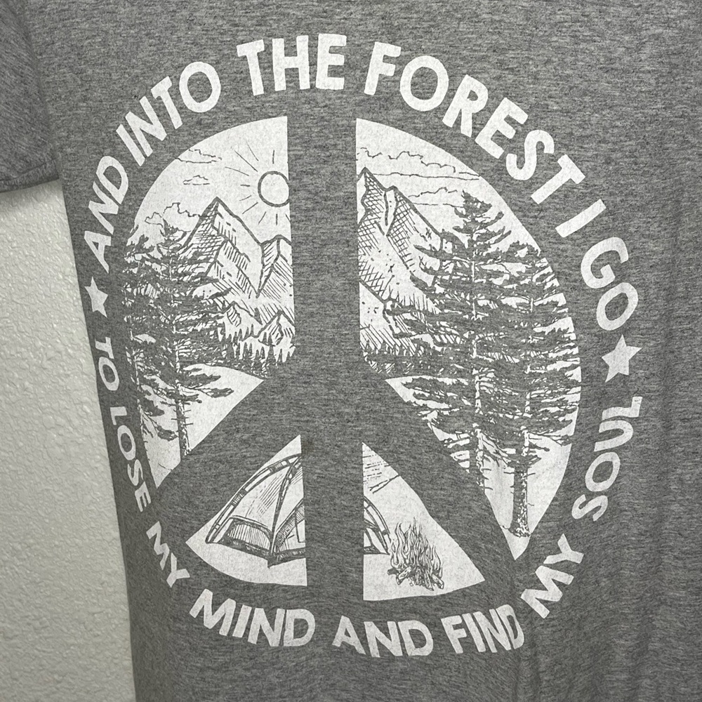 Mountain and Peace T-shirt - Picture 2 of 6